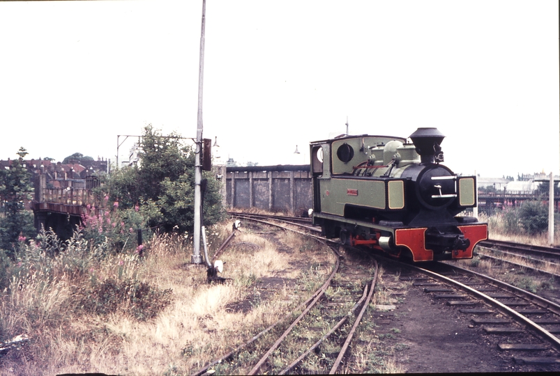 110889: Sittingbourne KEN Triumph backing down to run outbound passenger train