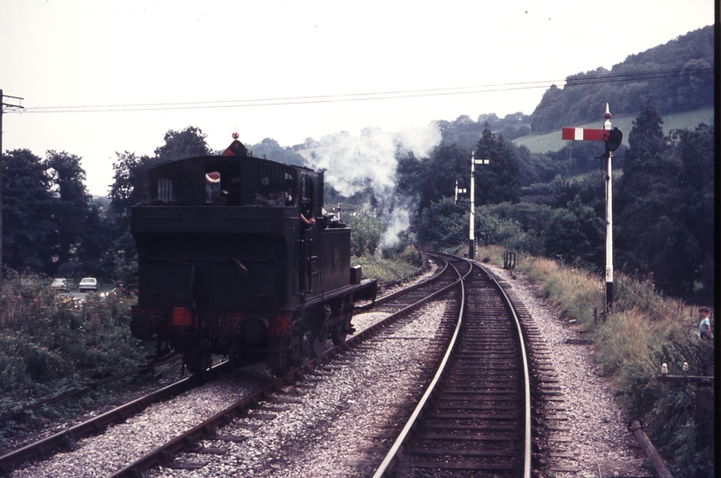 110979: Dart Valley Railway Buckfastleigh DEV ex GWR 1420 Running round