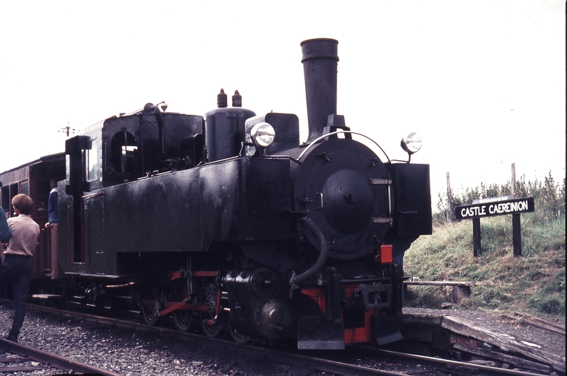 111042: W&LLR Castle Caereinion MGY 1500 Train to Llanfair Caereinion No 10 Sir Drefaldwyn