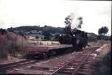 111055: W&LLR Cyfronidd MGY No 10 Sir Drefaldwyn shunting wagon on to the 1615 from Llanfair Caereinion