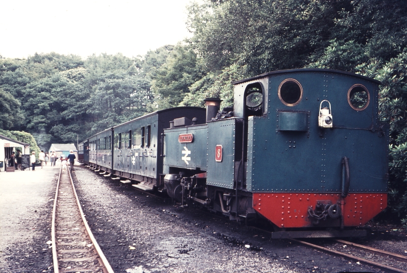 111069: BR Devils Bridge CGN 1150 Passenger to Aberystwyth No 8 Llywelyn