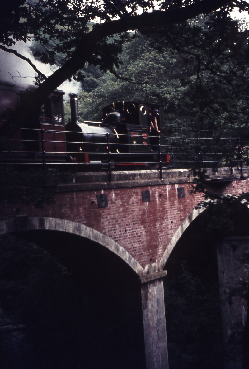 111108: Talyllyn Railway Dolgoch Viaduct MER Down Passenger No 2 Dolgoch