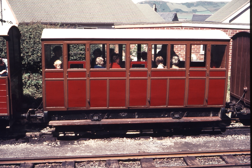 111153: Talyllyn Railway Towyn Pender MER Brown Marshall Carriage in consist of Up Passenger Non platform side