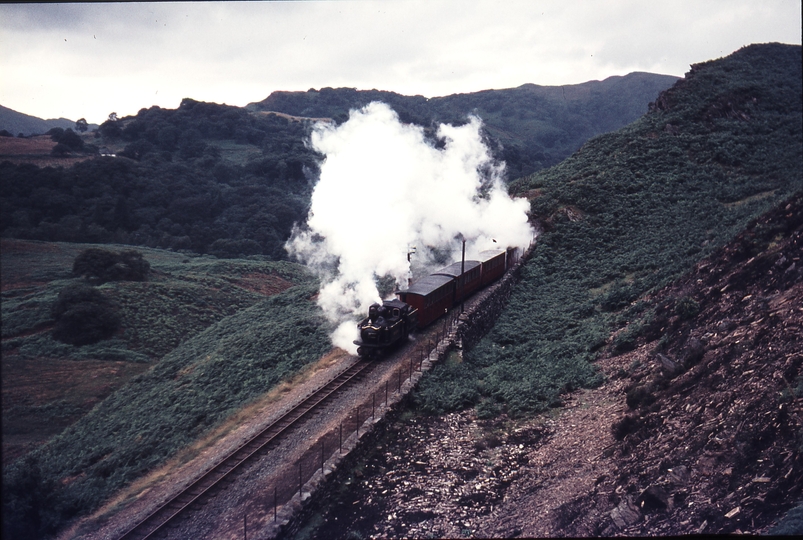 111173: Festiniog Railway Garnedd Tunnel MER Up Passenger No 3 Earl of Merioneth