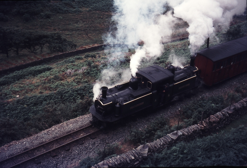 111175: Festiniog Railway Garnedd Tunnel MER Up Passenger No 3 Earl of Merioneth