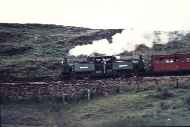 111184: Festiniog Railway Campbells Platform MER Down Passenger No 10 Merddin Emrys