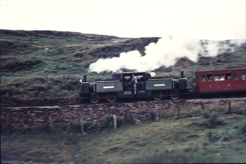 111184: Festiniog Railway Campbells Platform MER Down Passenger No 10 Merddin Emrys