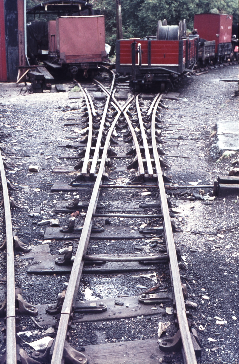 111217: Festiniog Railway Boston Lodge MER Three-way stub turnout