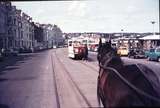 111230: En route Douglas Horse Tramway IOM Southbound Car viewed over Horse of Northbound Car