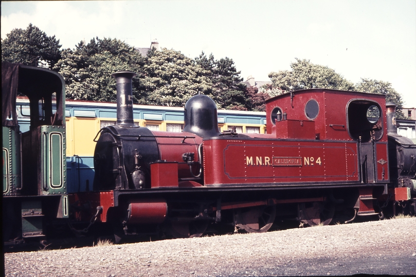 111244: Isle of Man Railway Douglas IOM No 15 Caledonia formerly Manx Northern Railway No 4 on display