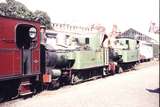 111245: Isle of Man Railway Douglas IOM No 6 Peveril and No 16 Mannin on display