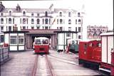 111269: Queens Pier Tramway Ramsay IOM Wickham Car and Locomotive