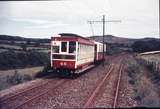 111274: Manx Electric Railway South of Ballaglass Glen IOM Down Motor No 1 Trailer No 40