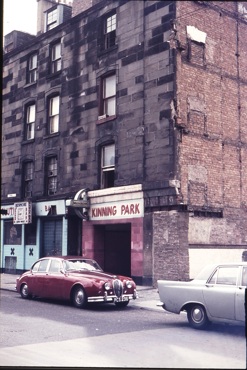 111318: Glasgow Underground Kinning Park LKS Street Entrance to Station