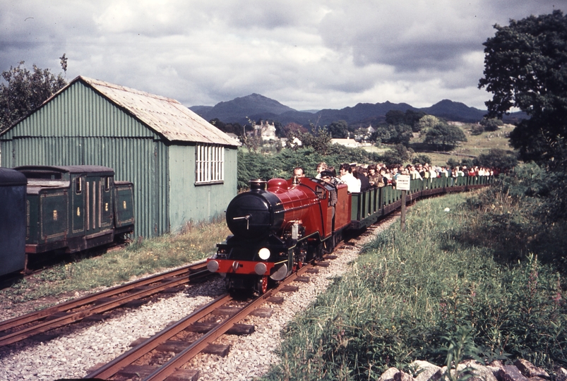 111335: Ravenglass and Eskdale Railway Irton Road CUL Westbound Passenger River Mite