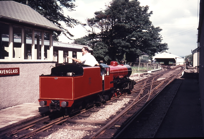 111343: Ravenglass and Eskdale Railway Ravenglass CUL River Mite Engine for 1110 Westbound Passenger