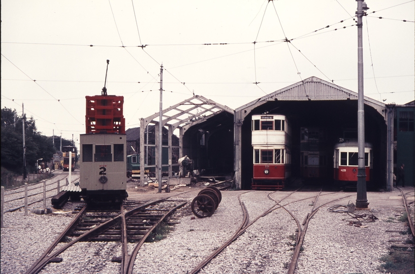 111388: Crich DBY Tramway Museum Leeds Tower Wagons Blackpool 49 Vienna 4225