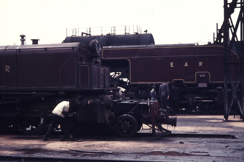 111399: Nairobi Kenya Locomotive Depot 5803 5931 Ulguru Mountains