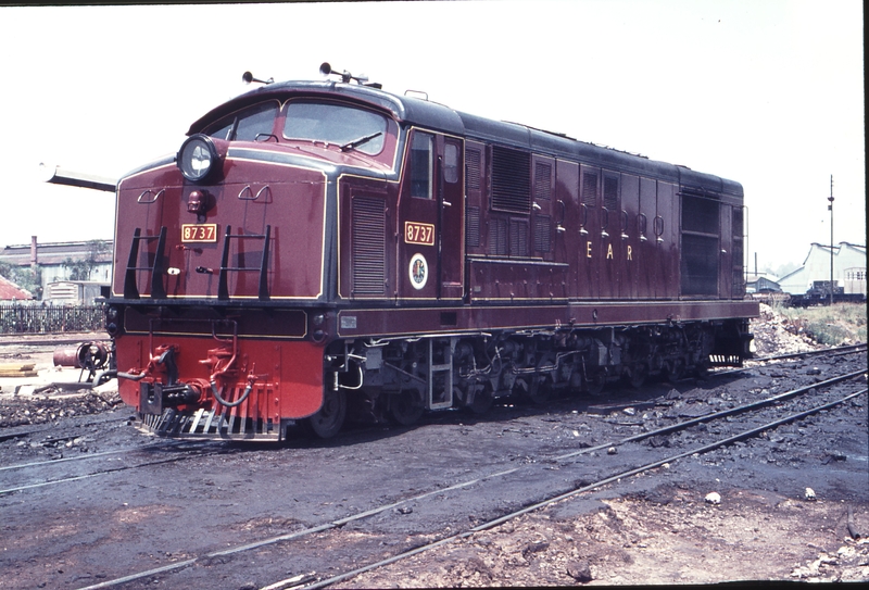 111417: Nairobi Kenya Locomotive Depot 8737