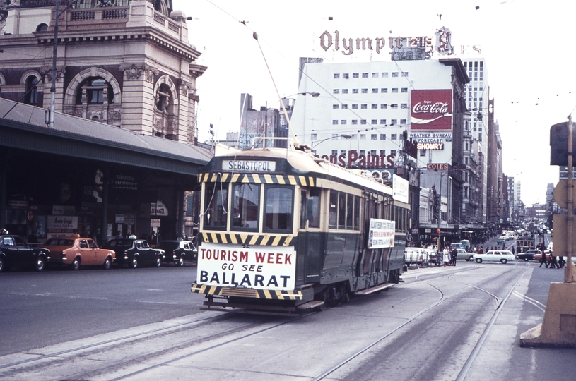 111685: Princes Bridge at Batman Avenue Up Advertising Car Ballarat No 36