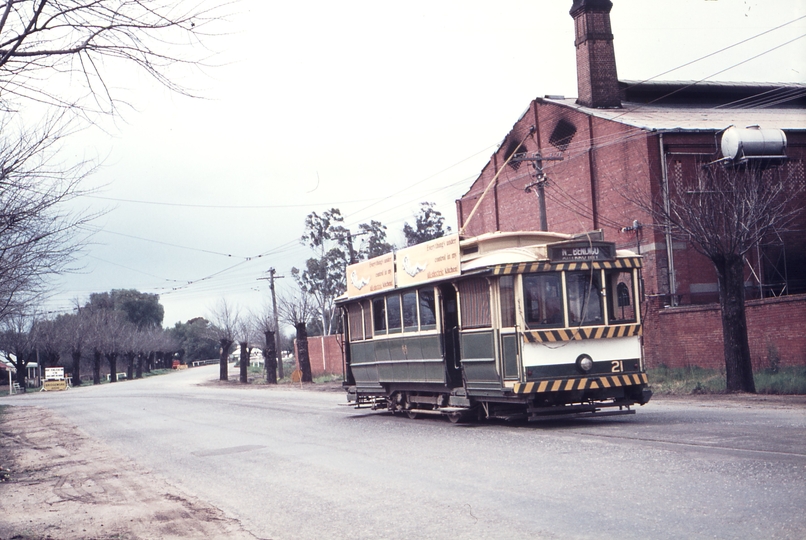 111705: North Bendigo Line at Caledonia Street No 21 to North Bendigo