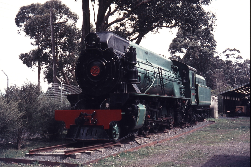 111738: Menzies Creek Puffing Billy Museum ex Silverton Tramway W 22