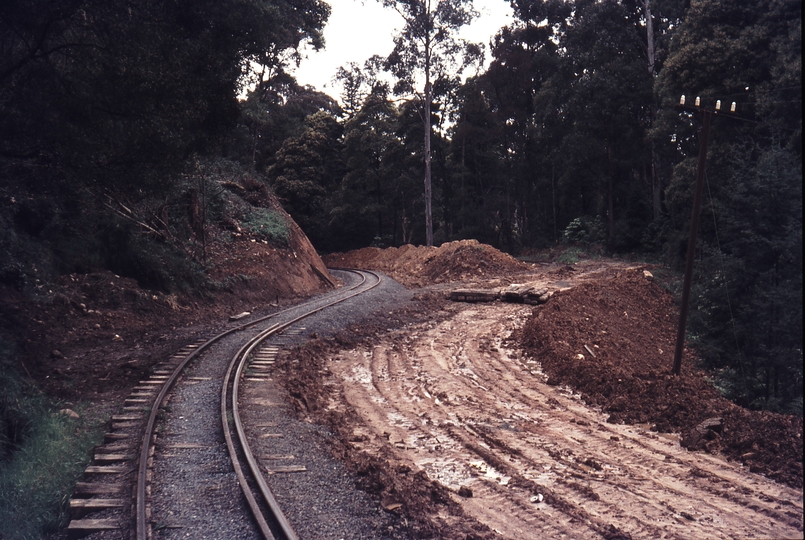 111751: Belgrave Down Side Deviation for Borrow Pit Looking Down