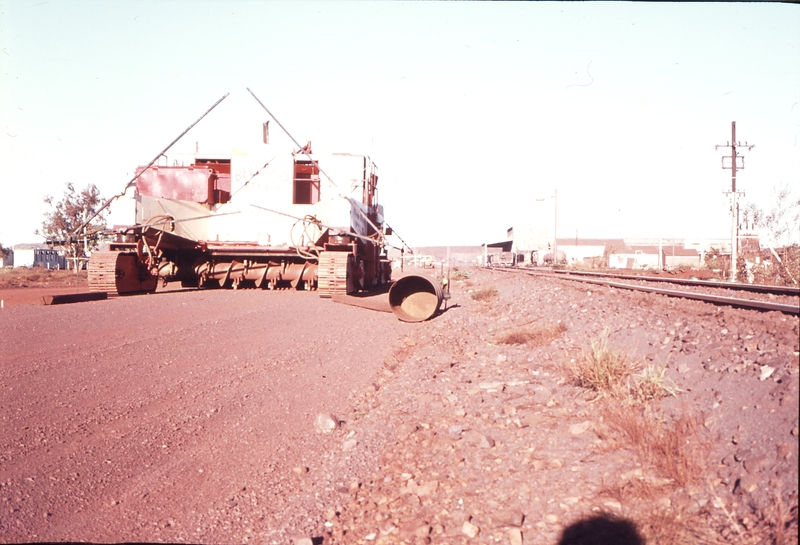 111818: Goldsworthy Railway Shay Gap Extension Goldsworthy Bells CMI Autograde Machine