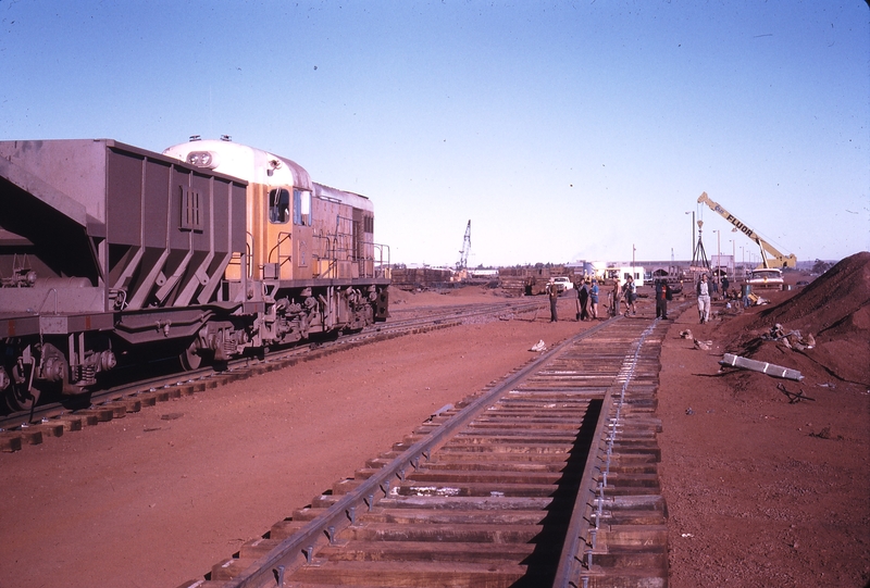 111858: Goldsworthy Railway Commencement of Shay Gap Extension at Goldsworthy Inaugural Work Train No 2