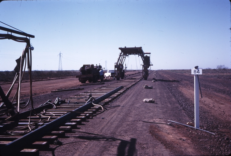 111880: Goldsworthy Railway Shay Gap Extension Mile 84 End of Steel looking East