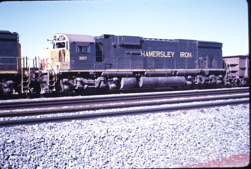 111899: Hamersley Iron Railway 7 Mile Depot Loaded Ore Train 3012 2017