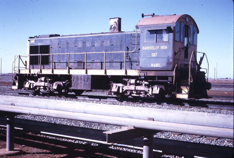 111912: Hamersley Iron Railway 7 Mile Depot 007 Mabel