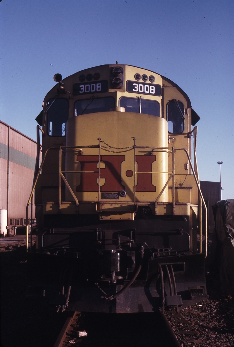 111925: Hamersley Iron Railway Dampier Locomotive Depot 3008