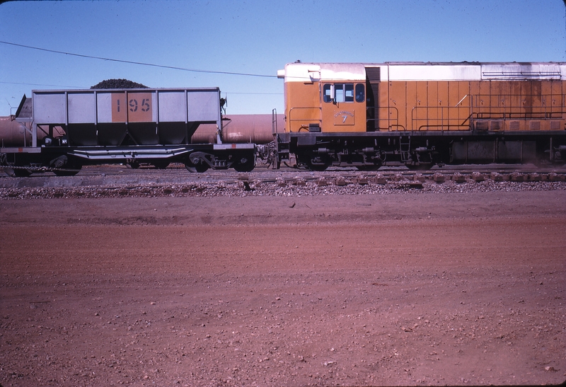 112015: Goldsworthy Railway Mile 69.5 Goldsworthy Loaded Ore Train No 7 and Sled under Shay Gap Line