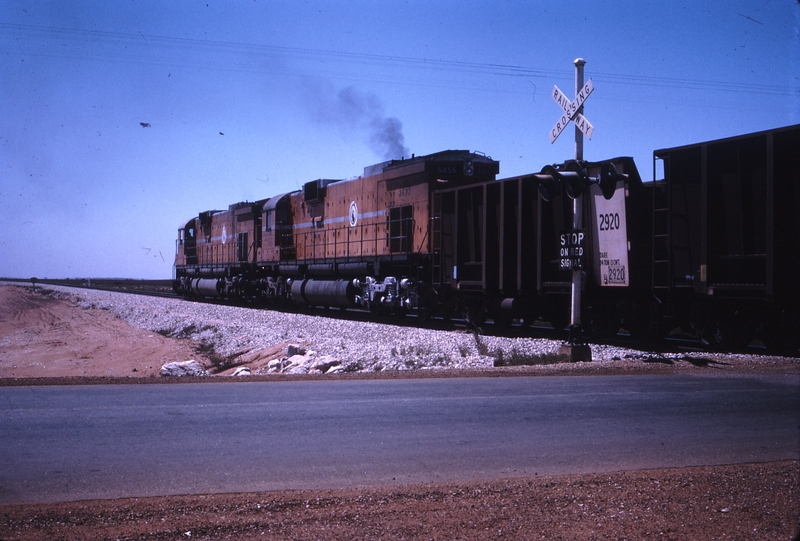 112044: Mount Newman Railway Mile 6.75 Loaded Ore Train 5465 5455