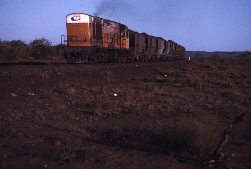 112066: Goldsworthy Railway Mile 65.25 Loaded Ore Train No 7 First use of Nikon