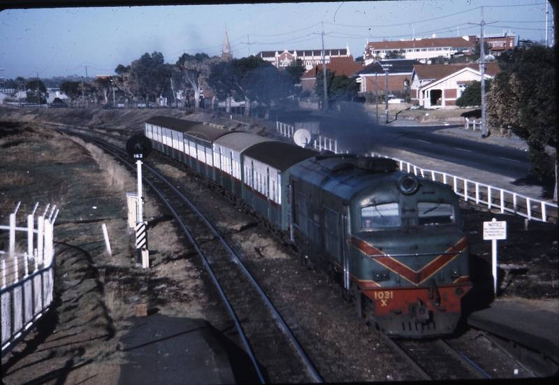 112103: West Leederville Up Passenger The Rattler X 1031