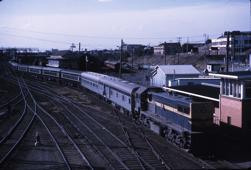 112192: Spencer Street Up Empty Cars for Spirit of Progress X 39