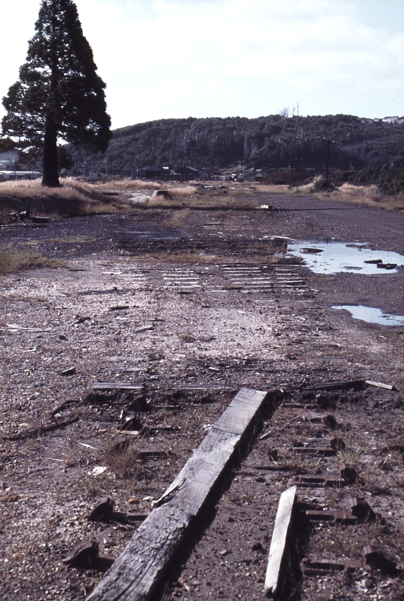 112788: Zeehan South end of Passenger Station Looking North