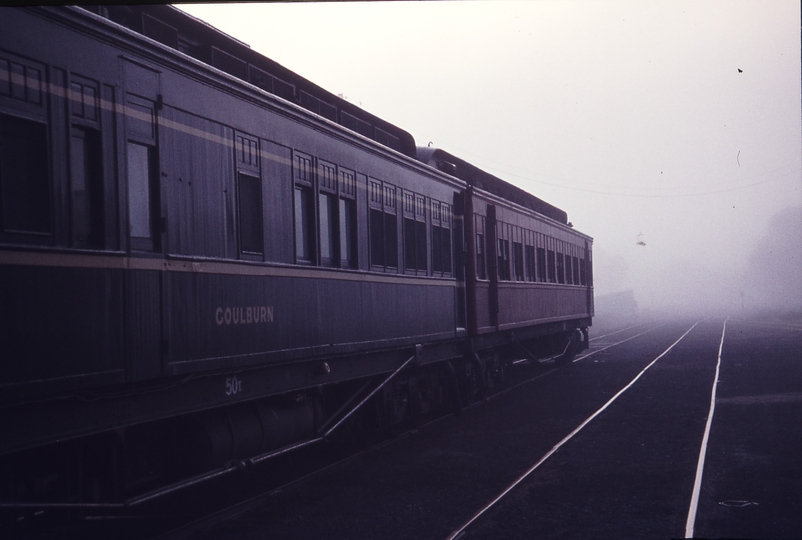 113004: Cobden ARE Cars at rear of Down Goods