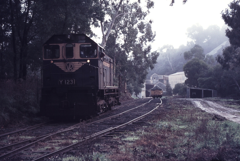 113007: Victorian Agricultural Lime Cos Siding Y 123 shunting