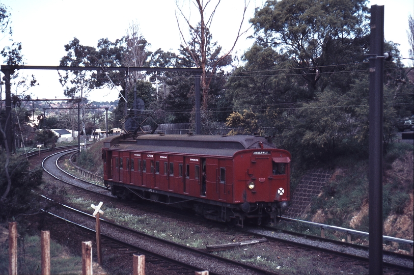 113094: Riversdale - Camberwell Up Suburban 470 M