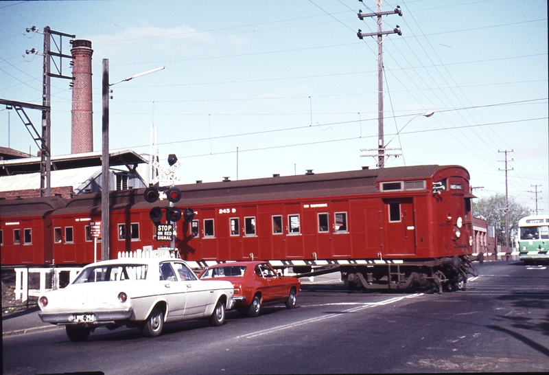 113156: Westgarth Up Suburban 2-car Tait 245 D trailing