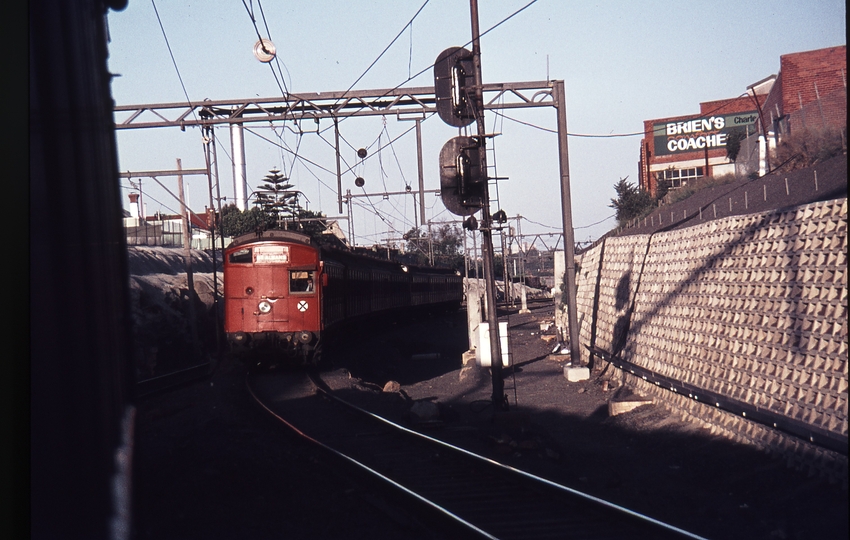 113274: Footscray Hopkins Street Down Tait Suburban taken from Up Port Fairy Passenger