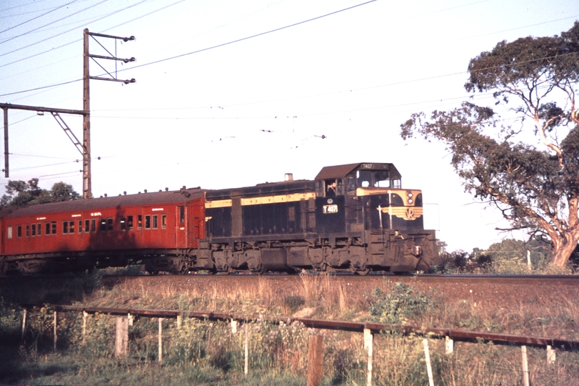 113353: Darebin up side Up Empty Cars T 407