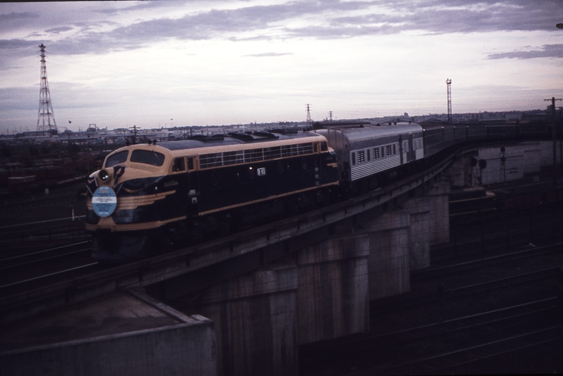 113396: North Melbourne Flyover Up Spirit of Progress B 60