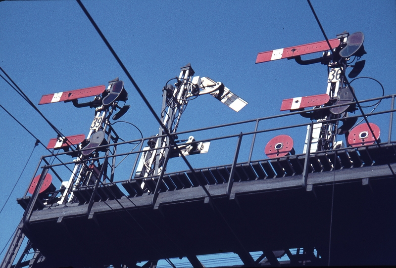 113546: Flinders Street Signals 38 & 36 at West End of Platform No 2