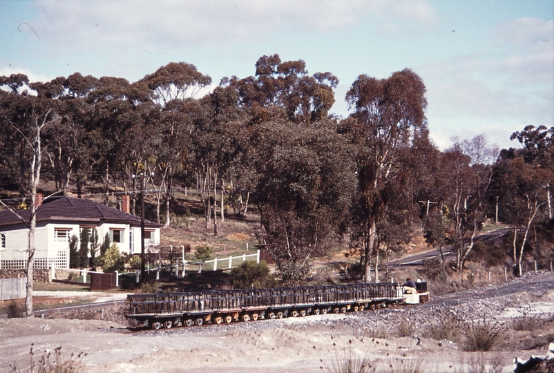 113693: Chewton Wattle Gully Mine Empty Cars Gemco Loco.