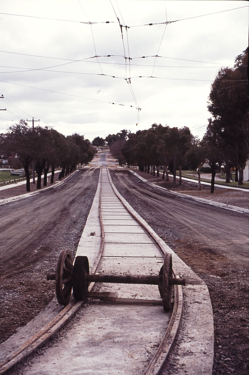 113718: Track Reconstruction in Nolan Street looking West