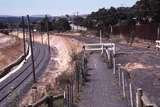 113985: Watsonia down Side Nell Street Looking Down Temporary single line in course of removal